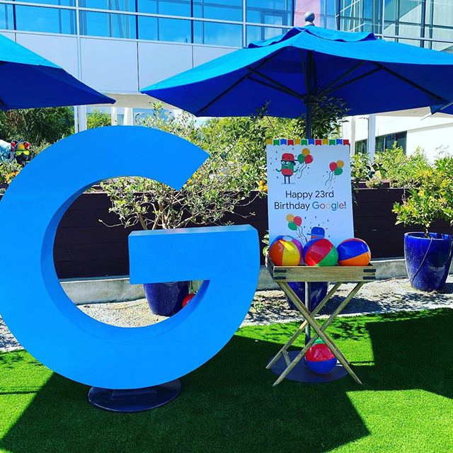 Google 23rd Outdoor Birthday Party