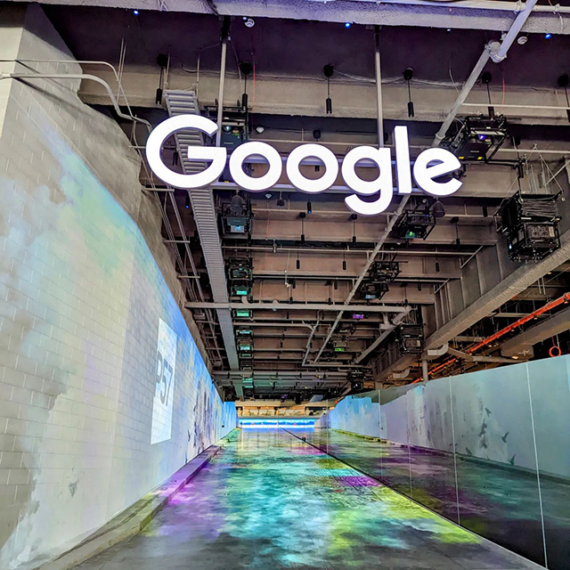 Massive Google Sign At Pier 57 Building