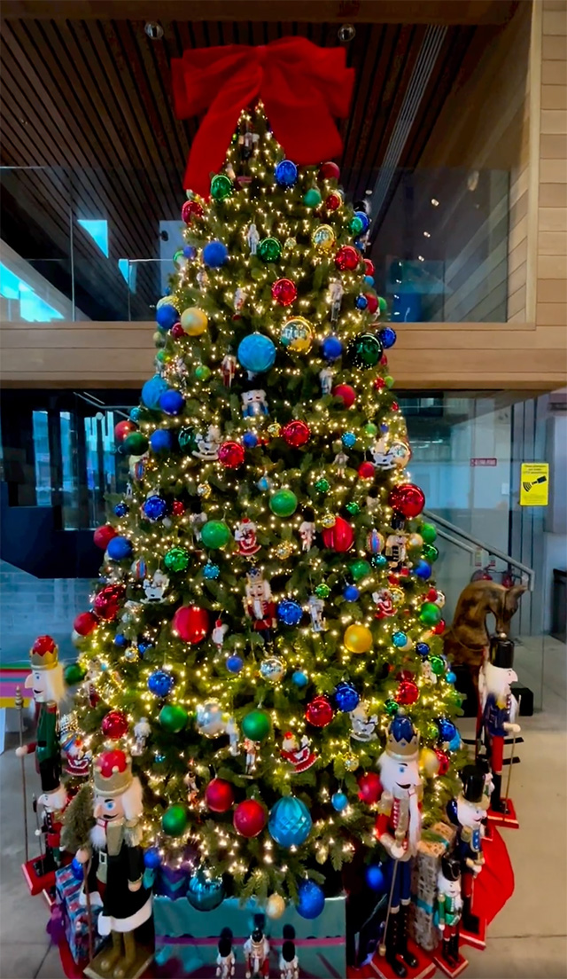 Google Dublin Christmas Tree