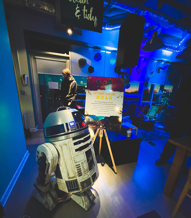 R2-D2 At Google Event