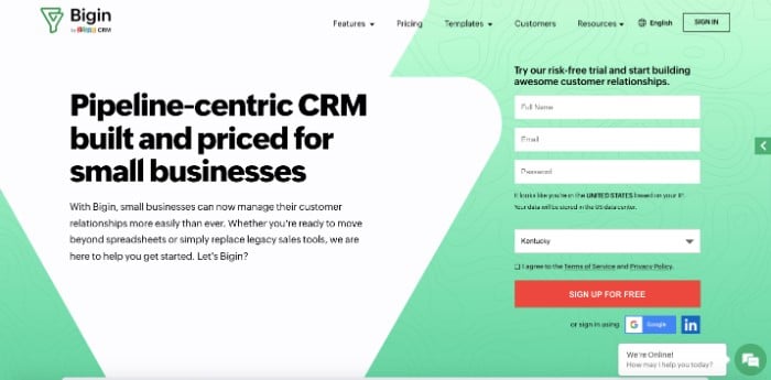 Best CRM for Small Business, Pipeline
