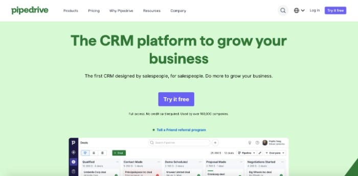 Best CRM Software, Pipedrive