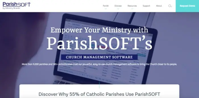 Best Church CRM, ParishSOFT