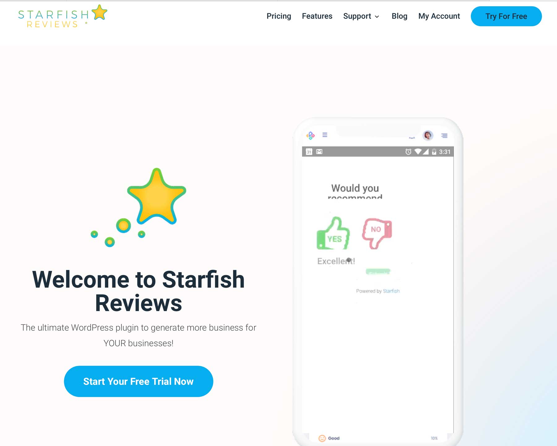 Starfist Reviews best WordPress review plugin